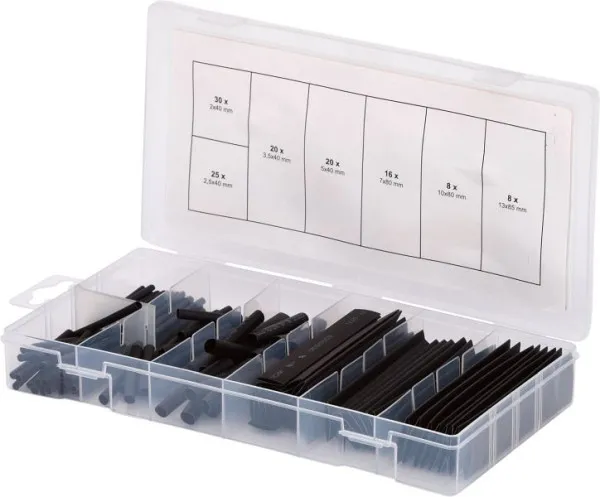 Assortimento di guaine termorestringenti KS Tools 2 0x40-13x80 127 pezzi 970.0230