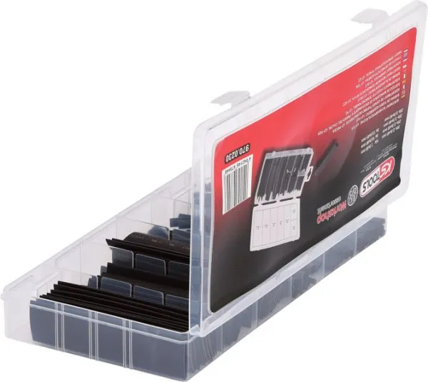 Assortimento di guaine termorestringenti KS Tools 2 0x40-13x80 127 pezzi 970.0230