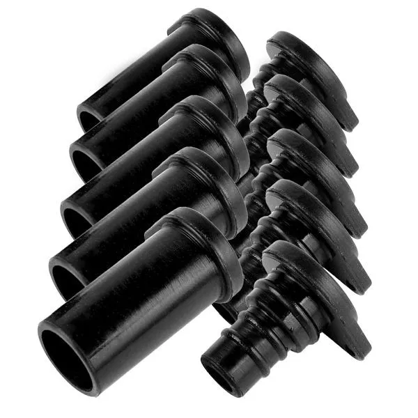 Cappucci antipolvere Offgridtec MC4 5 paia nero 8-01-016565