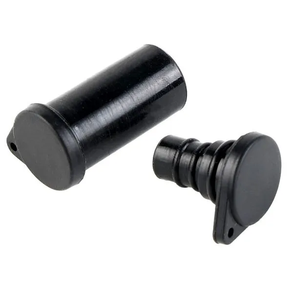 Cappucci antipolvere Offgridtec MC4 5 paia nero 8-01-016565