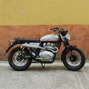 Exhaust Interceptor / Continental GT 650 Cross High - Cafe Twin x Mass Exhaust