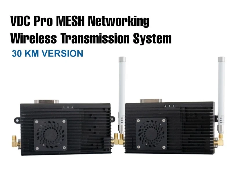 Foxtech VDC Pro 10KM 30KM 50KM 1.4GHZ 1.5GHZ MESH Sistema di trasmissione bluetooth di rete