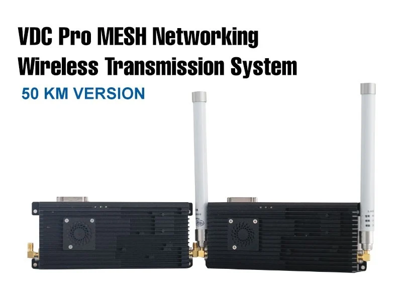 Foxtech VDC Pro 10KM 30KM 50KM 1.4GHZ 1.5GHZ MESH Sistema di trasmissione bluetooth di rete