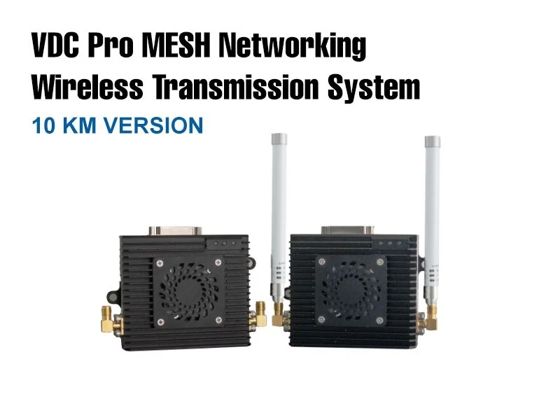 Foxtech VDC Pro 10KM 30KM 50KM 1.4GHZ 1.5GHZ MESH Sistema di trasmissione bluetooth di rete