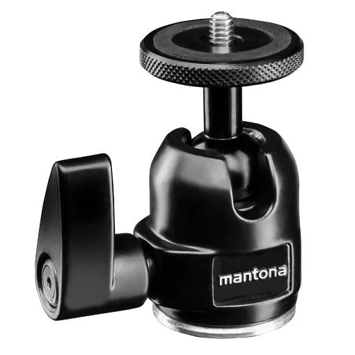 Mantona Basic Testa sfera piccola 18870