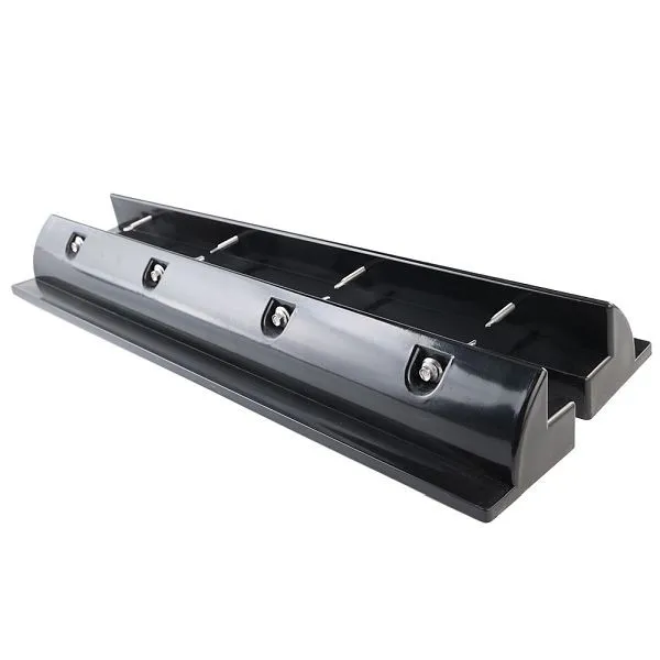 Offgridtec spoiler da 55 cm nero per tetto solare per carichi pesanti 8-01-006550