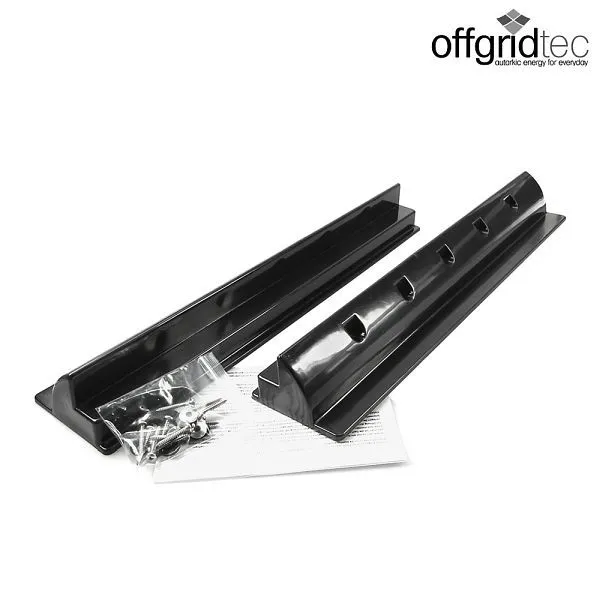 Offgridtec spoiler da 55 cm nero per tetto solare per carichi pesanti 8-01-006550