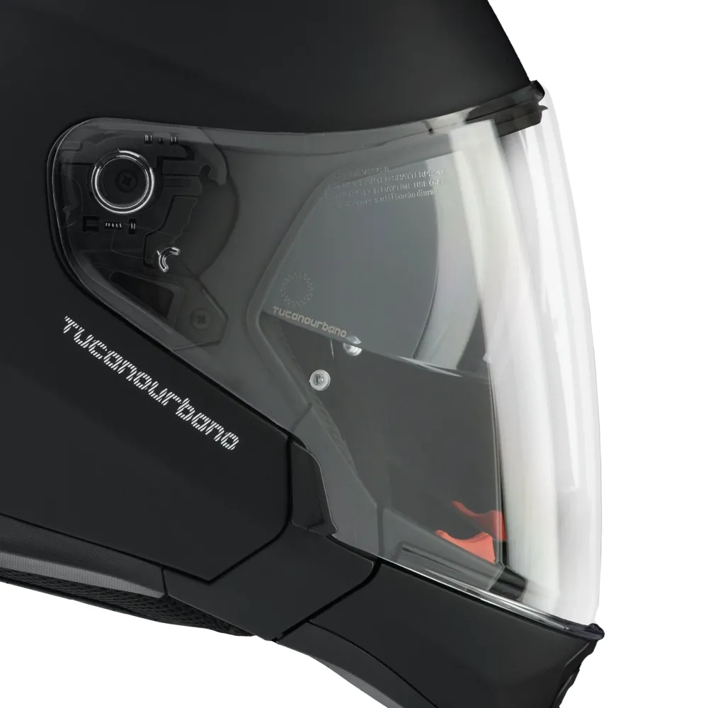 VISIERA ESTERNA TRASPARENTE con PREDISP. PINLOCK® - CASCO HYPERLINK
