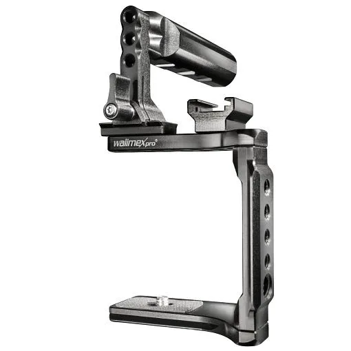 Walimex pro Aptaris Universal adattatore per focoso shoe impugnatura 2 occhielli per cinturino 6 viti 19738