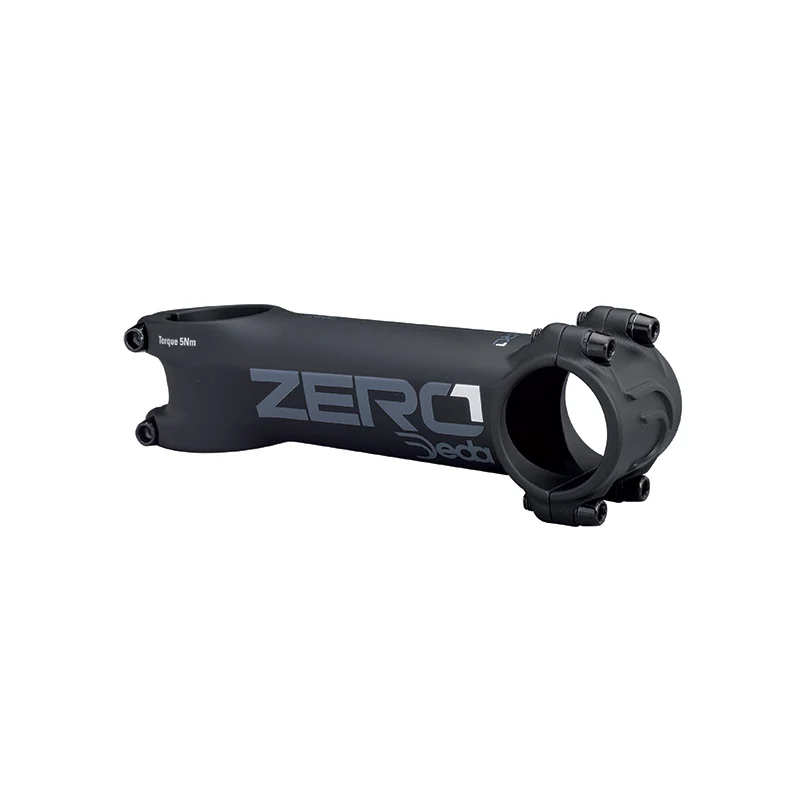 Deda Attacco Zero1 Nero/Nero Bob con Rivestimento Pelle