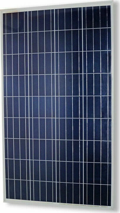 100W Pannello Solare Modulo Fotovoltaico 12V CELLE SILICIO PINZE BATTERIA