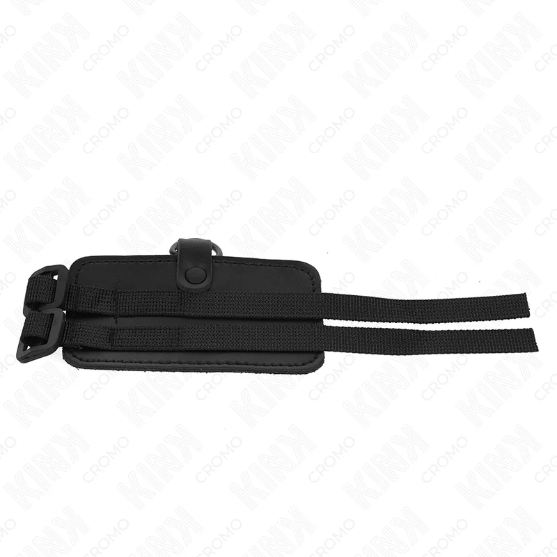 Anello per pene pelle regolabile con cinghie e stile BDSM