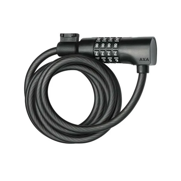 CAVO ANTIFURTO AXA RESOLUTE CHIUSURA CON CHIAVE 180cm ø 8mm