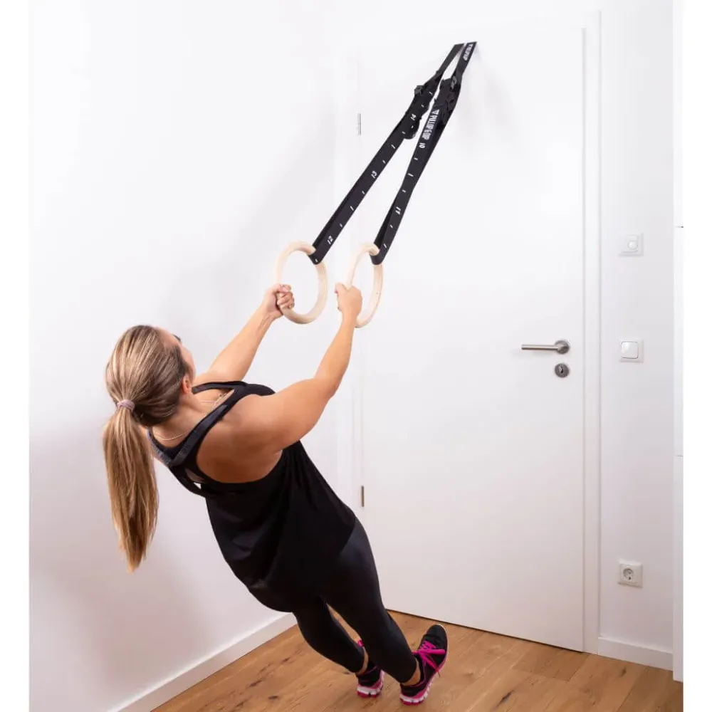 Cinghie per anelli da ginnastica, lunghezza 4,5 m