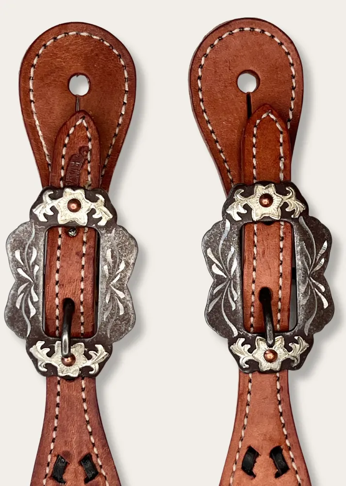 Cinghie per speroni Donna Hermann Osk Russet di Weaver Leather