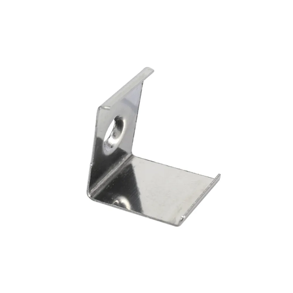 Clip fissaggio profilo alluminio 12 pezzi per strip LED