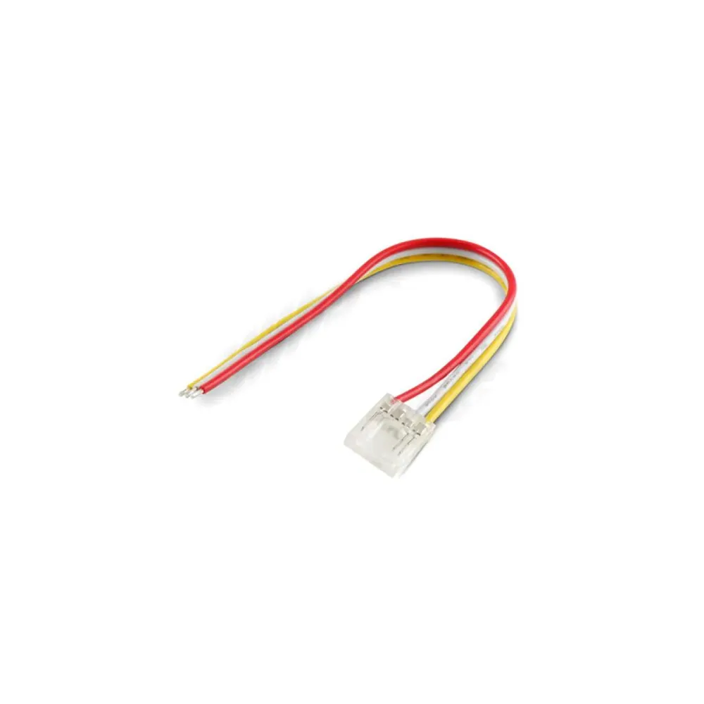 Connettore per Striscie Led Digitale PCB 12mm 24V Strip/Cavo 15cm