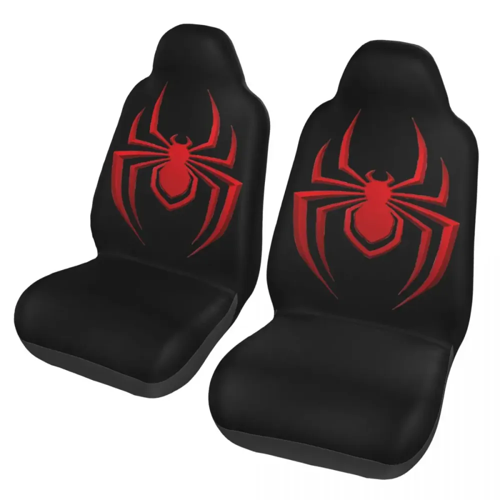 Coprisedile con logo rosso di Spider-Man