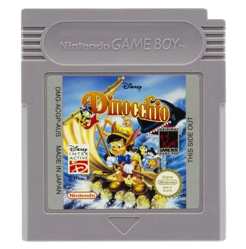 Disney Pinocchio (MODULO)(USATO) - Game Boy (RESTART)