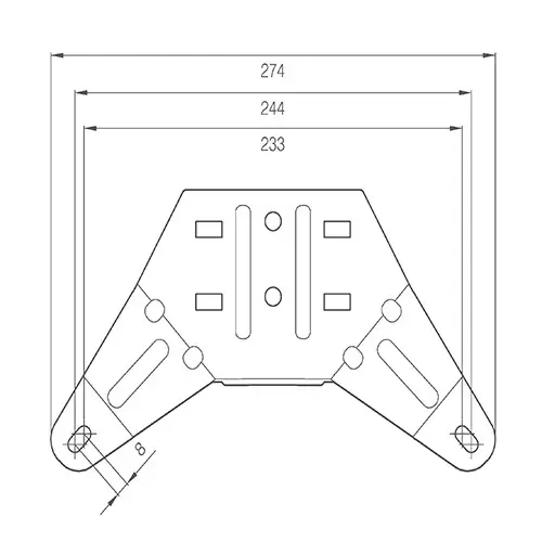 ElectraQuip - Barre luminose LED | R65| 1103 mm | Modulo finale lucido | 10-30v|