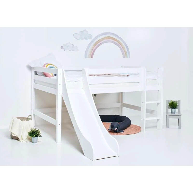 Hoppekids ECO Luxury - Modulo Semialto - 120x200 cm. - Bianco