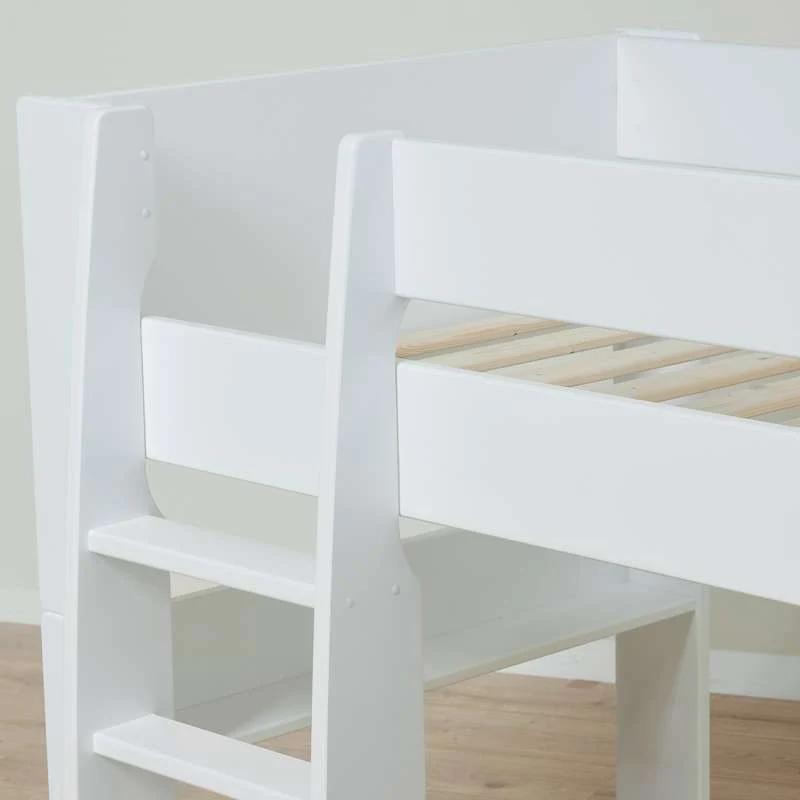 Hoppekids PURE - Altezza letto Modulo - 90x200 cm - Bianco