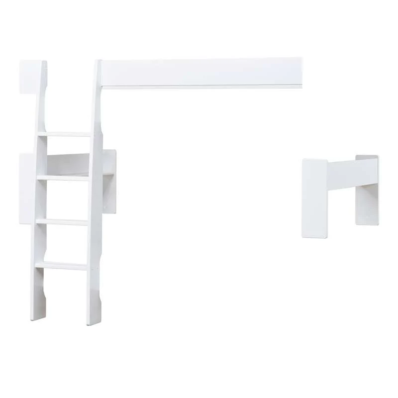 Hoppekids PURE - Letto castello Modulo - 90x200 cm - Bianco