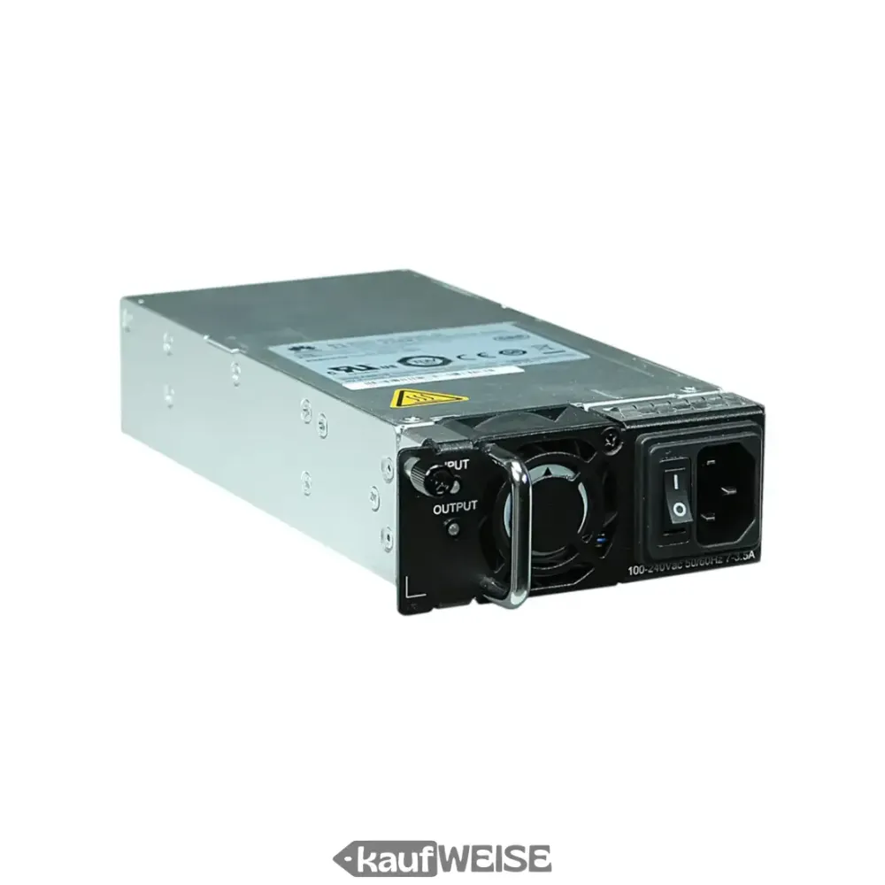 Huawei PAC-500WA-BE 500W AC PoE Power Module (0231BXV) | Modulo Alimentatore | Nero | Power Panel Side Exhaust