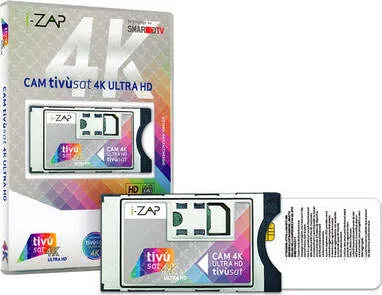 i-ZAP CAM TIVUSAT 4K Modulo di accesso condizionato (CAM) 4K Ultra HD - (IZP CAM TIVUSAT 4K)