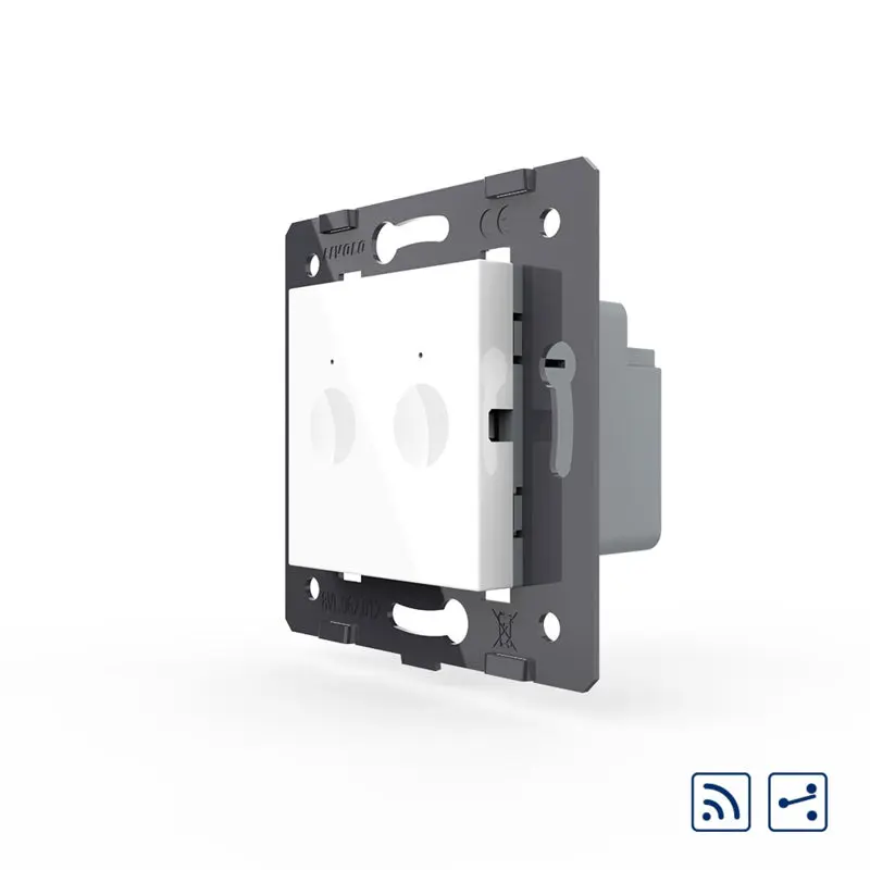 Livol | Bianco | Sr | Modulo | ON/OFF | Doppio | Scambio Switch Remote Control