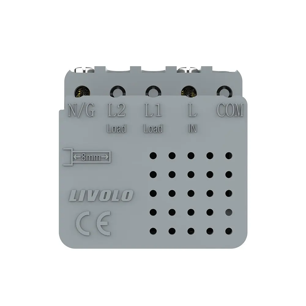 Livol | Nero | Sr | Modulo | Caricatore USB + USB-C