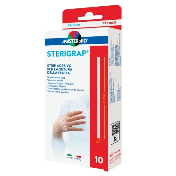 Master Aid Sterigrap Strip Adesivo Per Sutura 10 Pezzi