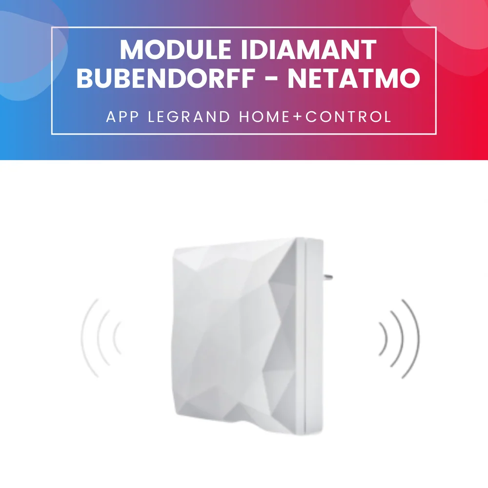 Modulo Bubendorff iDiamant con NETATMO