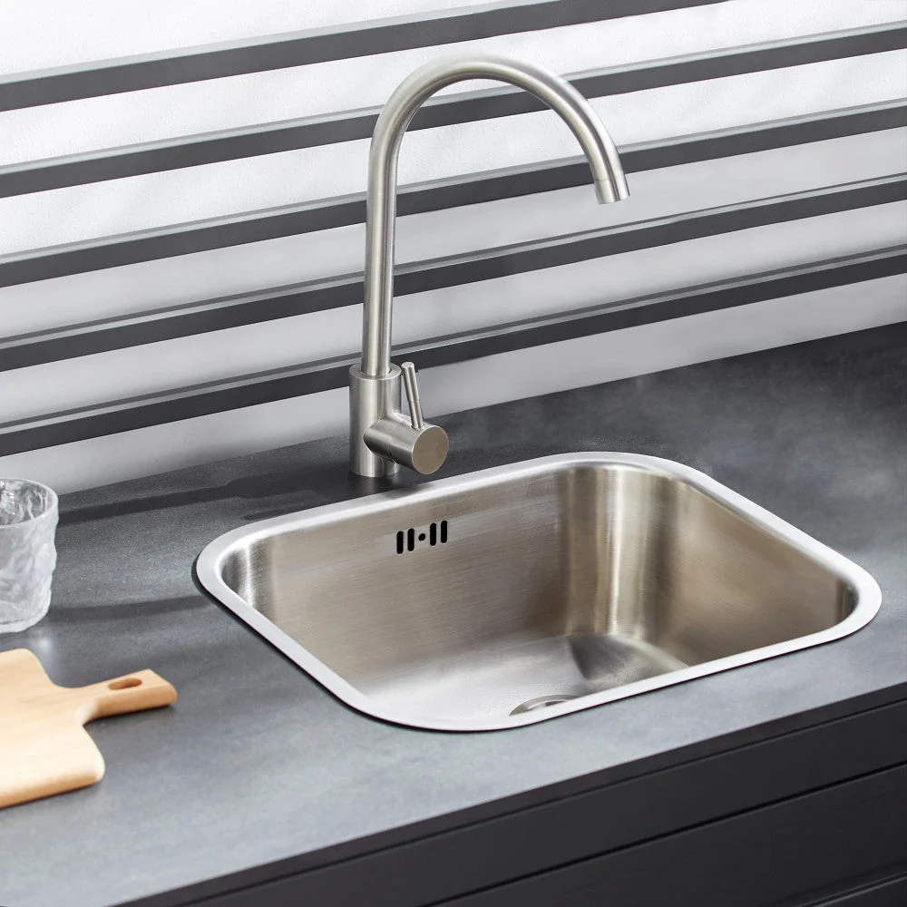 Modulo lavello cucina da esterno "Trinidad" struttura alluminio con ante 90 cm