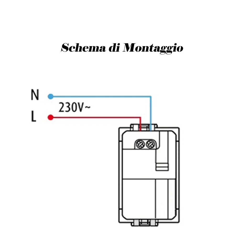 Modulo presa doppia USB compatibile con matix 5V 2 Usb
