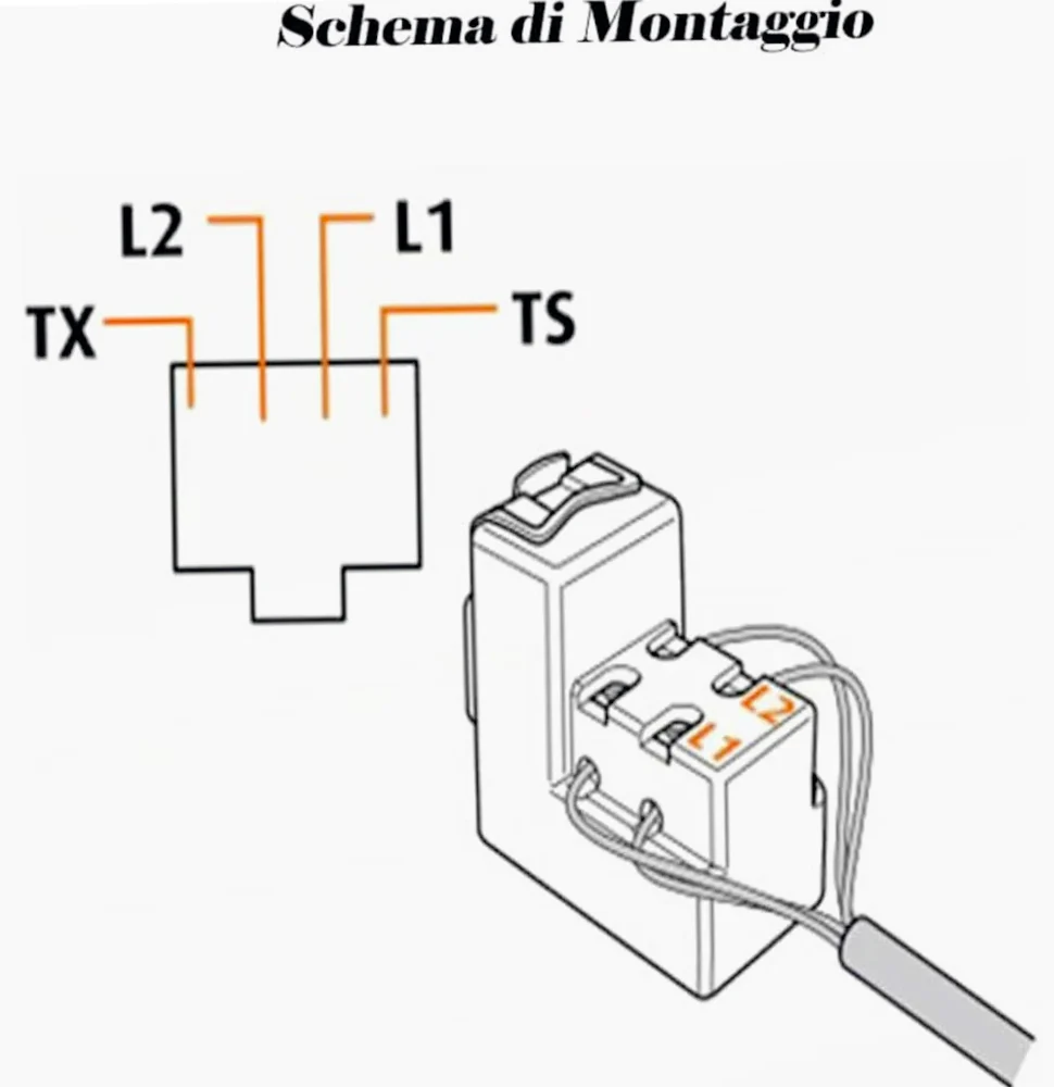 Presa telefonica RJ11 – Compatibile con Matix (modulo per telefono)