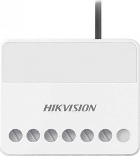 AX PRO HIKVISION WIRELESS RELE' - MODULO CON FREQUENZA 868MHZ - CRITTOGRAFIA AES-128 | DS-PM1-O1L-WE