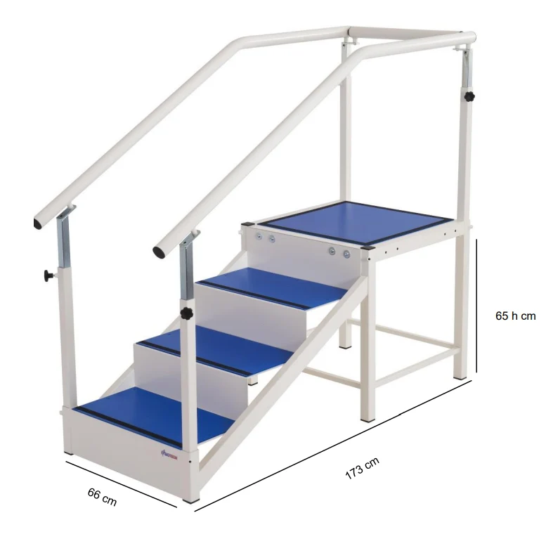 Scala 1 rampa 3 gradini per deambulazione