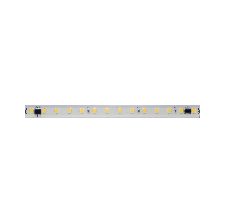 Strip LED FINE-32 CHIP 2835 230VAC 15W/M 3000K IP65 - 1 mt.