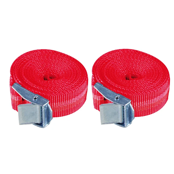 Valex - 1961274 - Cinghie - con fibia metallo - per carichi fino 250 kg - 25 mm x 2,5 m - Valex - 101870 - Conf. da 1 Pz.