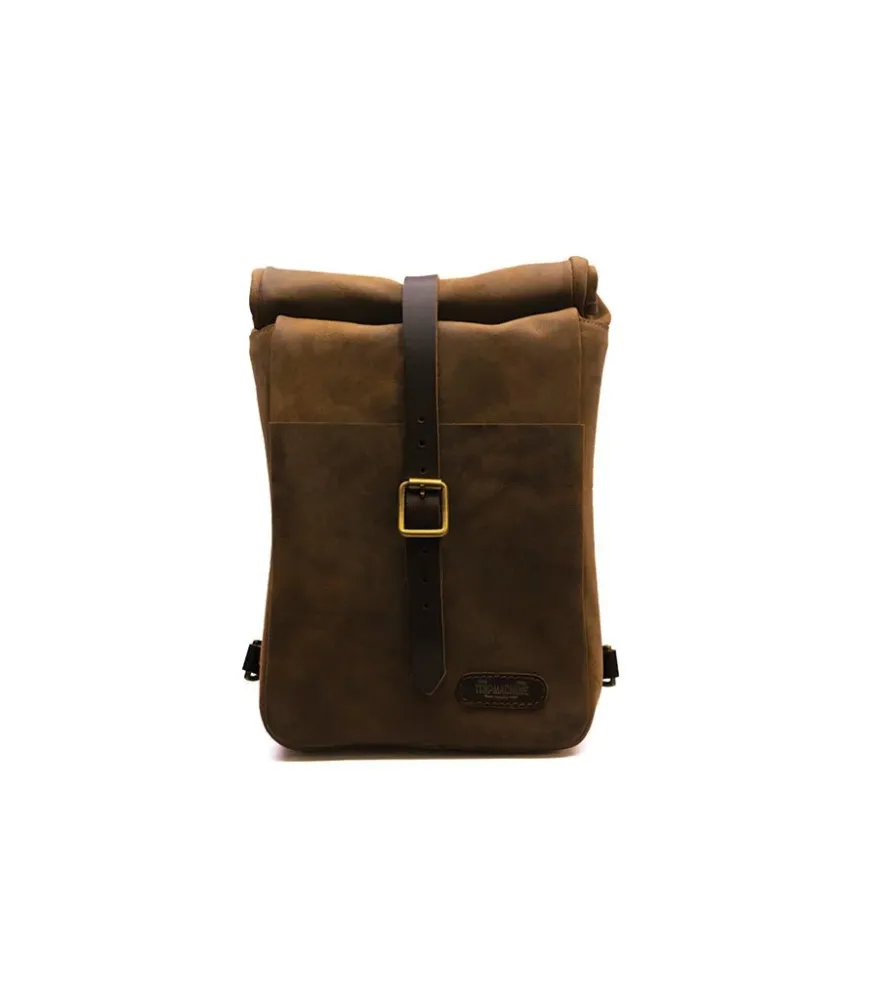 Bag Moto Lateral Antico Brown - Trip Machine
