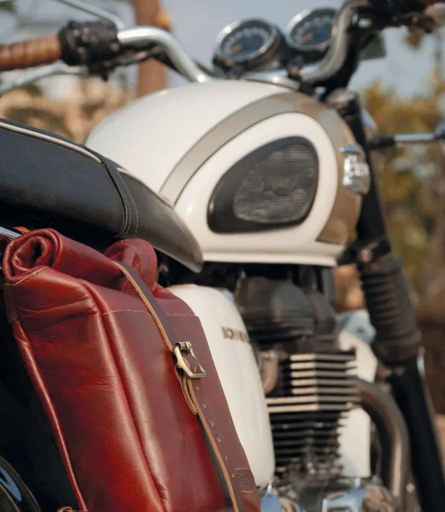 Bag Moto Lateral D'epoca Red Trip Machine