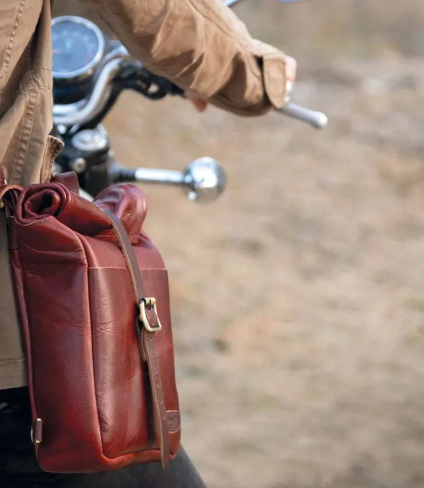 Bag Moto Lateral D'epoca Red Trip Machine