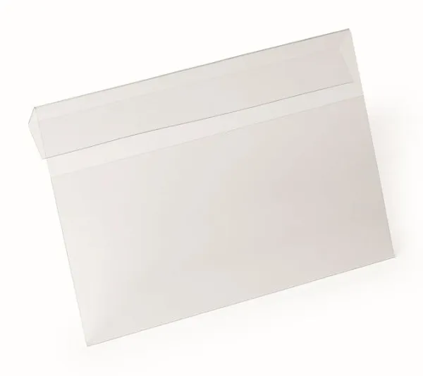 Borsa identificativa RESISTENTE HARD COVER con piega A5 orizzontale confezione da 10 116219