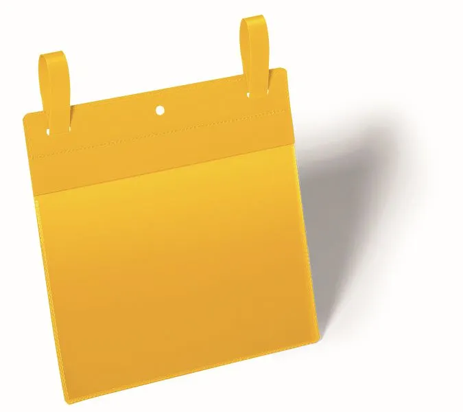 Borsa rete RESISTENTE con patta gialla A5 orizzontale confezione da 50 174904