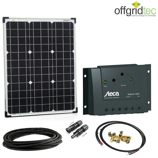 Kit solare Offgridtec 50w - Set solare 12V 4-01-002645