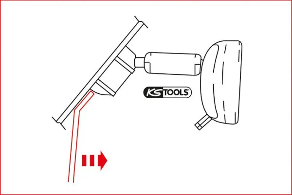 Pinza per specchietti esterni KS Tools per BMW 115.1305