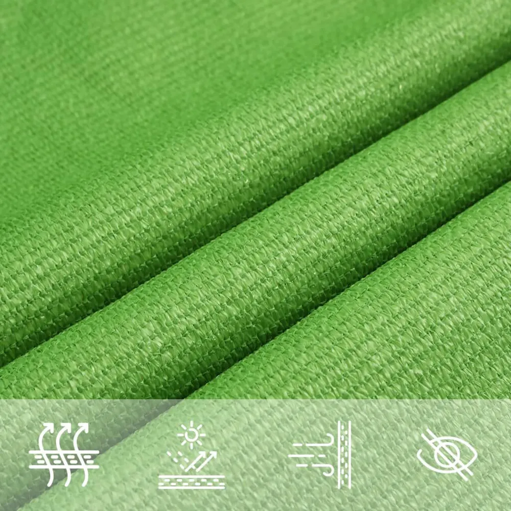 Vela Parasole 160 g/m² Verde Evidente 3/4x2 m HDPE