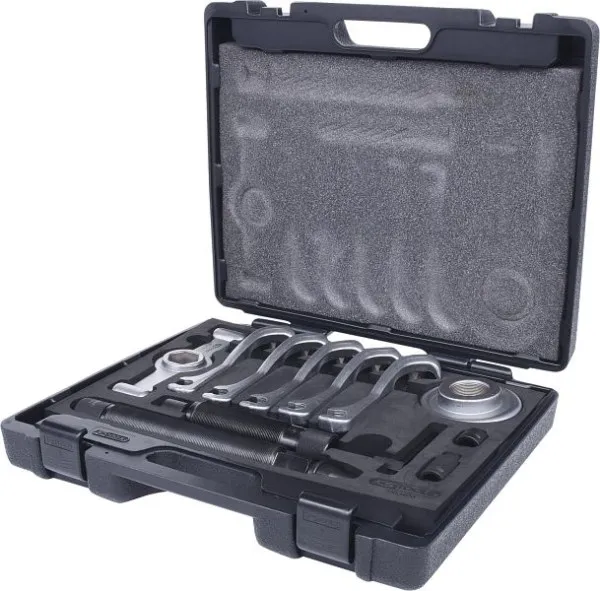 KS Tools Estrattore universale per mozzi ruota ed estrattore per albero cardanico 11 pezzi 700.1400