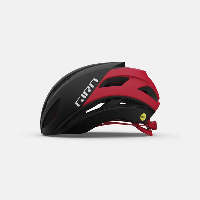 Giro Casco Eclipse Spherical Satino Black/White/Red